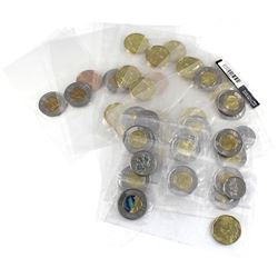 Group Lot of Canada Circulation Packs: 3x 2011 $1 & $2 combo, 3x 2014 Circulation 5-packs, 2x 2014 C