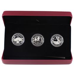 2013 Canada $20 Birth of the Royal Infant Fine Silver 3-Coin Set (missing outer sleeve and capsule s