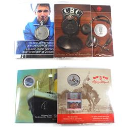 2011 Rick Hansen 25th Anniversary Relay Medallion, 2012 R.M.S Titanic 25-cent & 2012 Canada 25-cent 