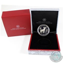 2015 Canada $15 Zodiac Year of the Sheep Fine Silver Coin (capsule lightly scratched & missing COA).