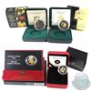 Image 1 : 2003, 2004, 2005 & 2007 Canada 50-cent Canadian Floral Sterling Silver Collection - 2003 Golden Daff