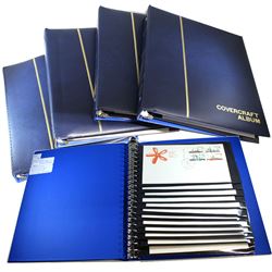 * Estate Lot of 1975-1983 Canada First Day Covers in Blue Cover Craft Albums. You will receive 4 bin