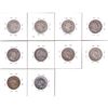 Image 2 : 10x Canada Silver 25-cents dated between 1890-1944. Dates include: 1890, 1900, 1901, 1902, 1907, 193