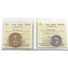 Image 1 : Test Token Canada TT-5.12 & TT-100.24 ICCS Certified MS-66. 2pcs