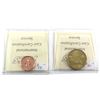 Image 2 : Test Token Canada TT-1.13 ICCS Certified MS-67 & Test Token TT-100.25 ICCS Certified MS-65. 2pcs