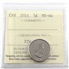 Image 1 : 2014 Canada 5-cent ICCS Certified MS-66