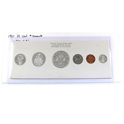 1960 Canada Proof Like Set Stamp #1 Cardboard. Choice set! All coins have Cameo!