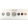 Image 2 : 1960 Canada Proof Like Set Stamp #1 Cardboard. Some light toning on the Dollar and 1-cent.
