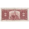 Image 2 : 1937 Bank of Canada $2 Coyne-Towers S/N: D/R9002418 in F+ condition (small margin tear on bottom)