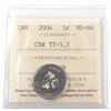 Image 1 : Test Token 2006, TT-5.7 ICCS Certified MS-66