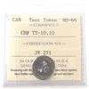 Image 1 : Test Token, TT10.10 ICCS Certified MS-66