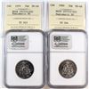 Image 2 : 1979 & 1980 Canada 50-cent Cross Graded NGC Certified PL-69 & ICCS Certified MS-68. 2pcs