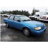 Image 2 : A3 --  1993 FORD TEMPO GL , Blue , 242083  KM's