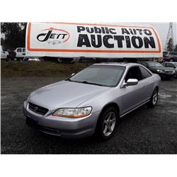 A11 --  2000 HONDA ACCORD , Blue , 271203  KM's