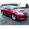 Image 2 : D5 --  2013 CHEVROLET MALIBU 2LT , Red , 190420  KM's