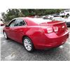 Image 4 : D5 --  2013 CHEVROLET MALIBU 2LT , Red , 190420  KM's