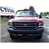 Image 5 : 0C --  2003 FORD F450 SUPER DUTY DUMP TRUCK, RED, 254,125 KMS