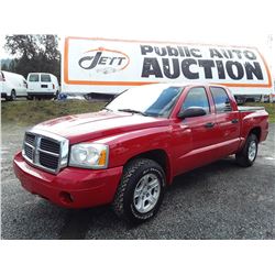 K2 --  2006 DODGE DAKOTA , Red , 246919  KM's