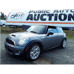 C6A --  2007 MINI COOPER S  , Grey , 100311  KM's