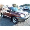 Image 2 : A6 --  2003 HYUNDAI SANTA FE , Brown , 259767  KM's "NO RESERVE"