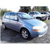 Image 2 : E4 --  2007 CHEVROLET AVEO LT , Blue , 250196  KM's