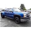 Image 2 : G6 --  2003 CHEVROLET SILVERADO K3500 , Blue , 279489  KM's