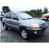Image 2 : E3 --  2007 KIA SPORTAGE EX  , Grey , 201642  KM's