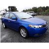Image 2 : B6 --  2011 KIA FORTE EX , Blue , 123446  KM's