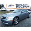 Image 1 : D1 --  2003 INFINITI G35 , Grey , 134220  KM's