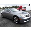 Image 2 : D1 --  2003 INFINITI G35 , Grey , 134220  KM's