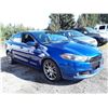Image 2 : B6 --  2014 DODGE DART RALLYE SXT  , Blue , 142866  KM's