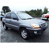 Image 2 : E3 --  2007 KIA SPORTAGE EX  , Grey , 201642  KM's