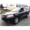 Image 1 : F6 --  2007 HYUNDAI SANT FE SE , Black , 143547 MILES