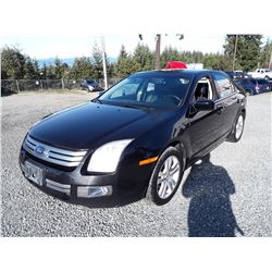 L2 --  2008 FORD FUSION SEL, BLACK, 268,377 KM'S