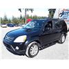 Image 1 : I2 --  2006 HONDA CR-V SE  , Black , 281892  KM's