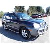 Image 2 : L4 --  2004 HYUNDAI SANTA FE , Blue , 313466  KM's