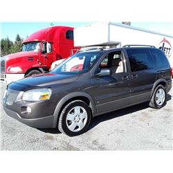 H4 --  2009 PONTIAC MONTANA SV6 , Brown , 232961  KM's