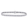 Diamond Fashion Tennis Bracelet 3/4 Cttw 10kt White Gold