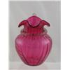 Image 2 : Victorian Mary Gregory Cranberry Powder Jar