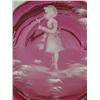 Image 5 : Victorian Mary Gregory Cranberry Powder Jar