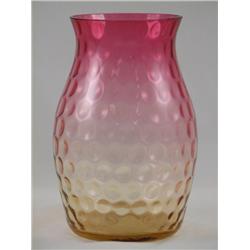 Amberina Vase 6 inch 