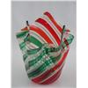 Image 3 : Handkerchief Art Glass Vase 