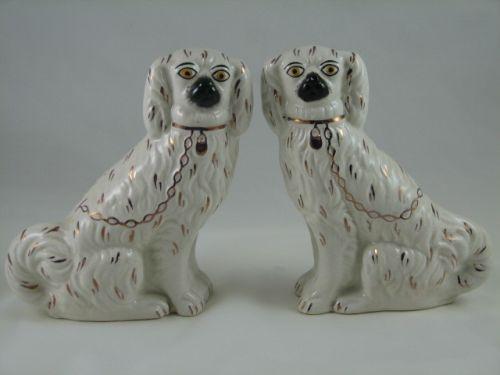 dog porcelain figurines