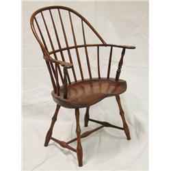 New England Sack back Windsor Chair 18th C. NE