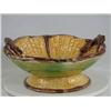 Image 2 : Majolica Handled Compote Yellow Basket 