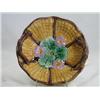 Image 3 : Majolica Handled Compote Yellow Basket 