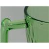 Image 2 : Green Hex Optic Pitcher 5" Honeycomb Pattern