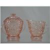 Image 1 : Pink Holiday Buttons and Bows Sugar/Creamer