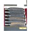Image 3 : Sheffield Harrison Bros Howson Cutlery Set (6) Knives