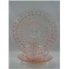 Image 1 : Pink Holiday Buttons and Bows 3-Piece Place Setting